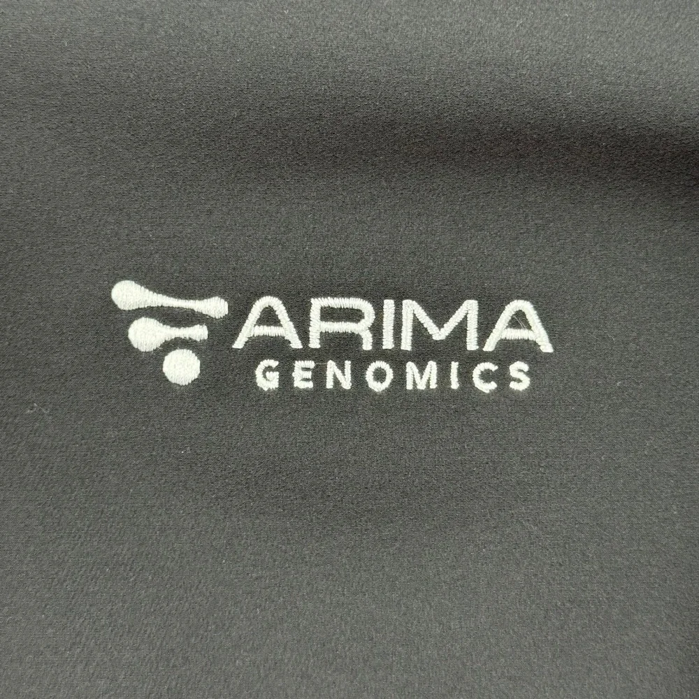 The North Face Windwall Softshell Jacket Large Arima Genomics Logo‎ Black Men's
